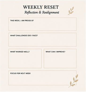 The Life Reset Workbook | 30 Days to Get Unstuck