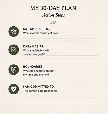 The Life Reset Workbook | 30 Days to Get Unstuck