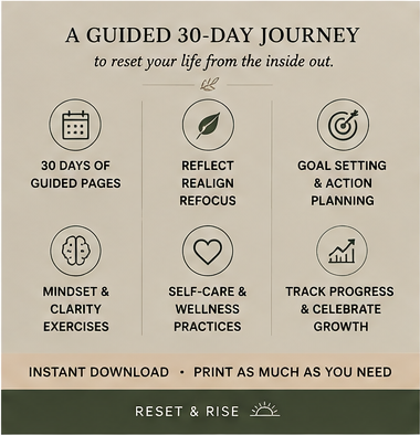 The Life Reset Workbook | 30 Days to Get Unstuck