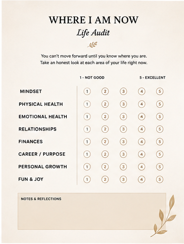 The Life Reset Workbook | 30 Days to Get Unstuck